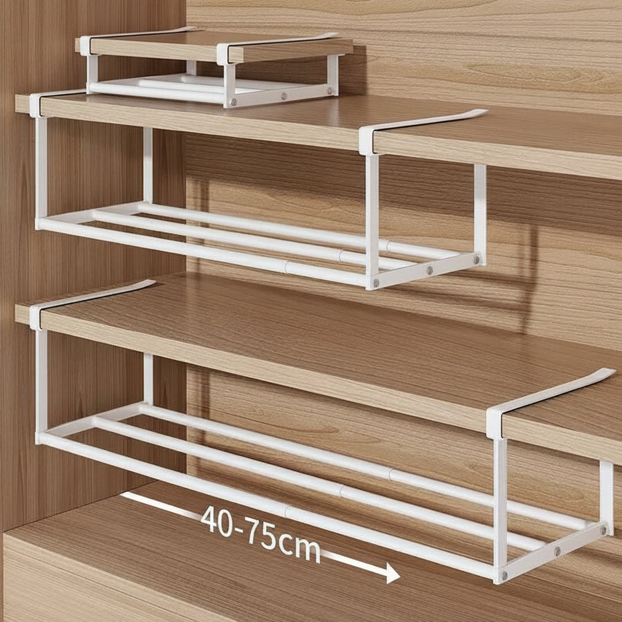 Expandable Layered Shoe Rack