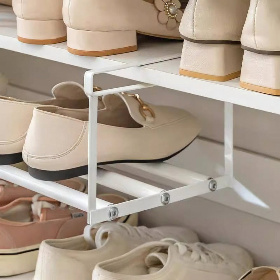 Expandable Layered Shoe Rack