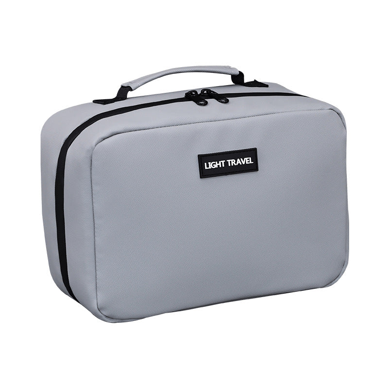 Accordion Travel Wash Bag with Wet-Dry Sections