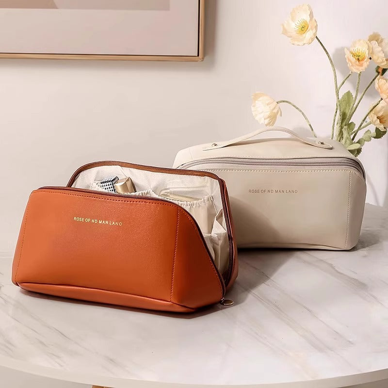 PU Travel Makeup Satchel