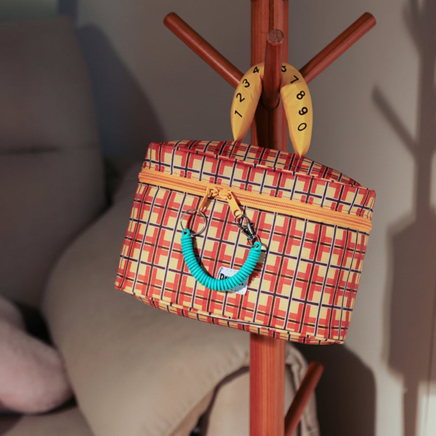 Lightweight House-Shape Toiletry Pouch