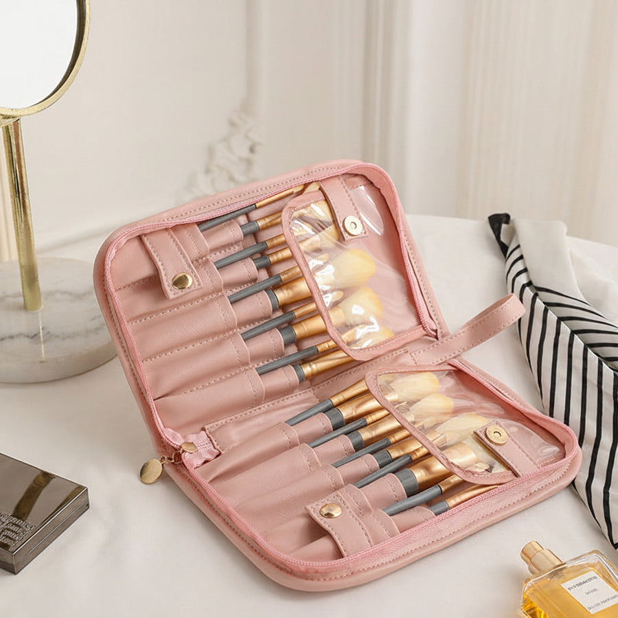 Standing Travel Makeup Brush Organiser