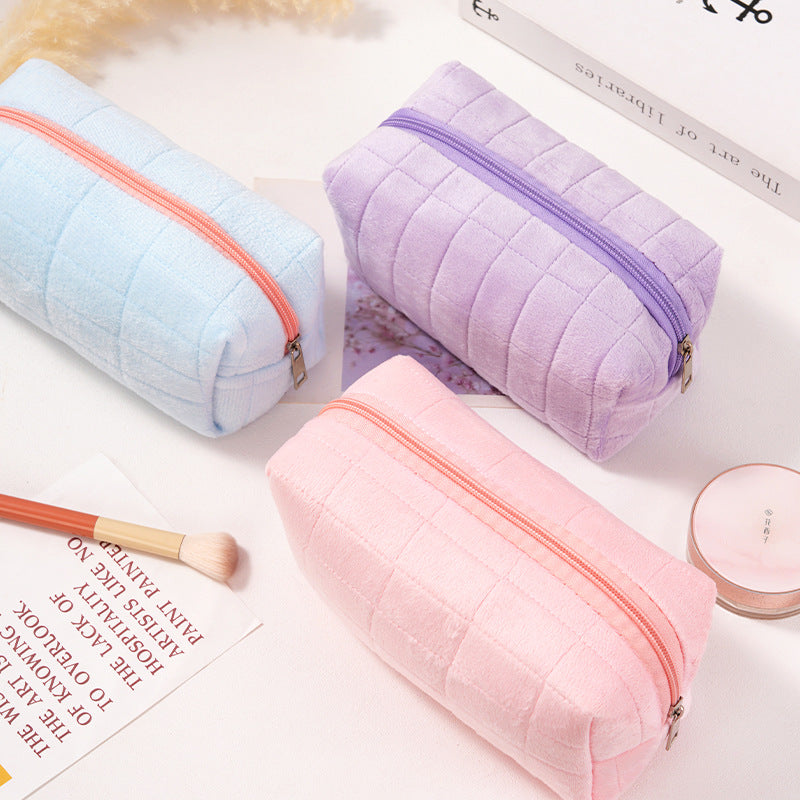 Velvet Pillow Cosmetic Pouch