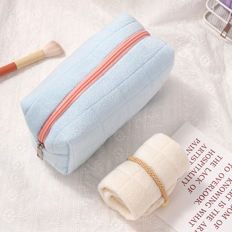 Velvet Pillow Cosmetic Pouch