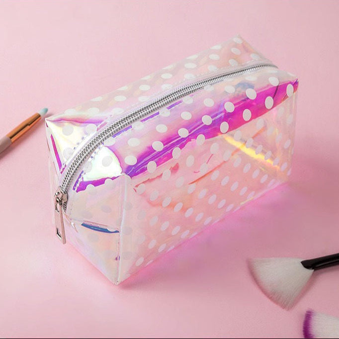Patterned TPU Makeup Pouch