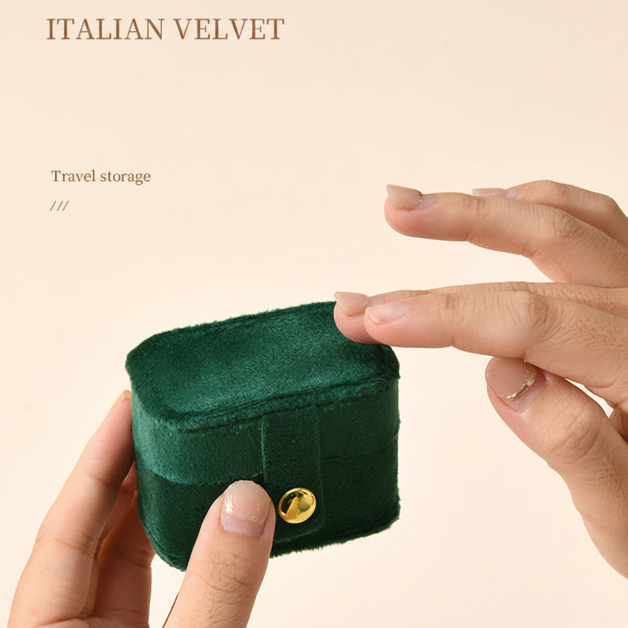 Compact Velvet Ring & Earring Keeper