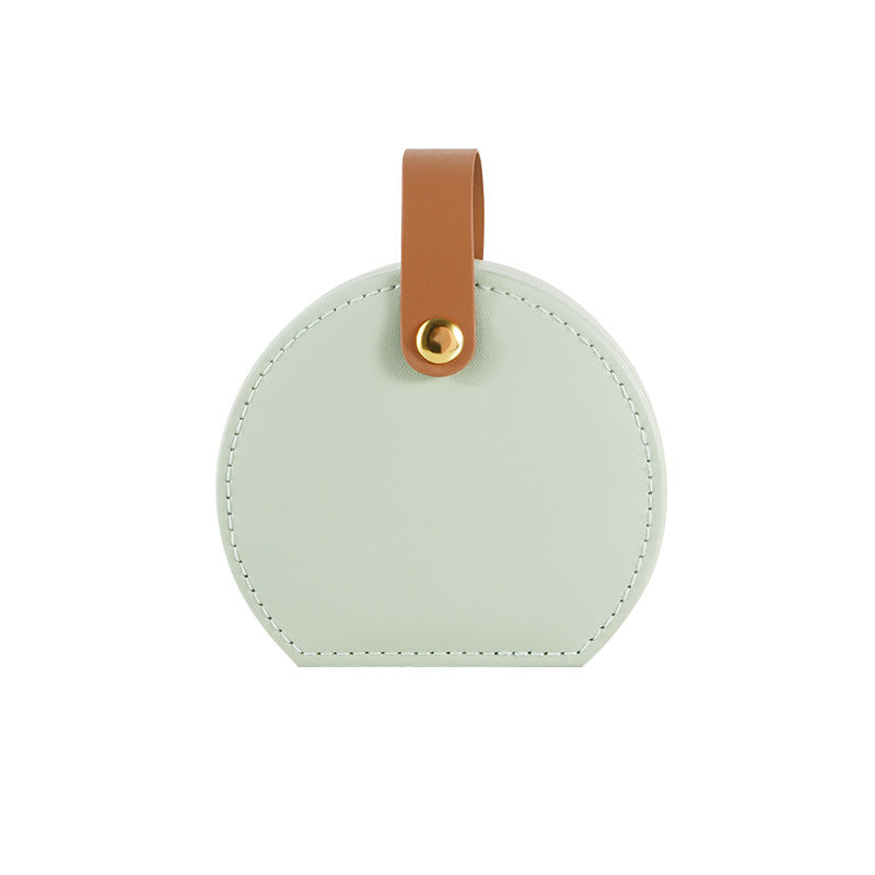 Handbag-Style Travel Jewellery Case – Portable Ring & Earring Organiser