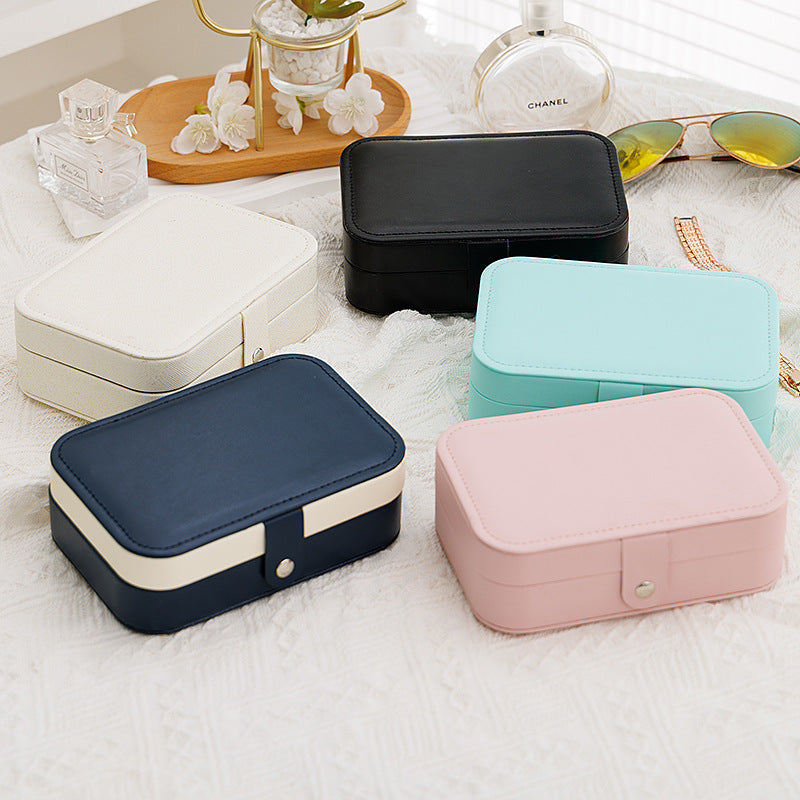 Minimalist Travel Jewellery Box – Bracelet, Ring & Earring Organiser