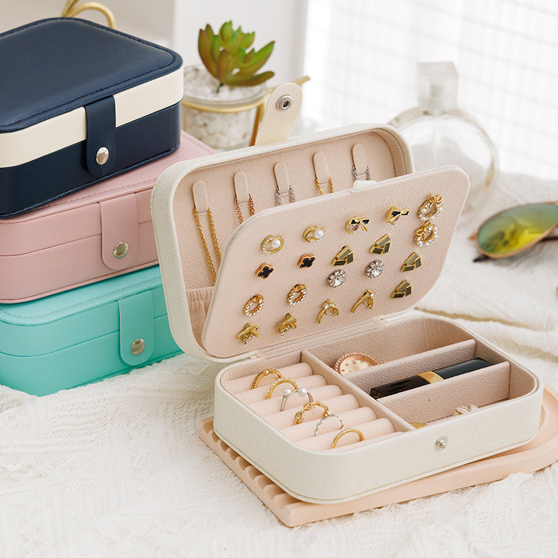 Minimalist Travel Jewellery Box – Bracelet, Ring & Earring Organiser