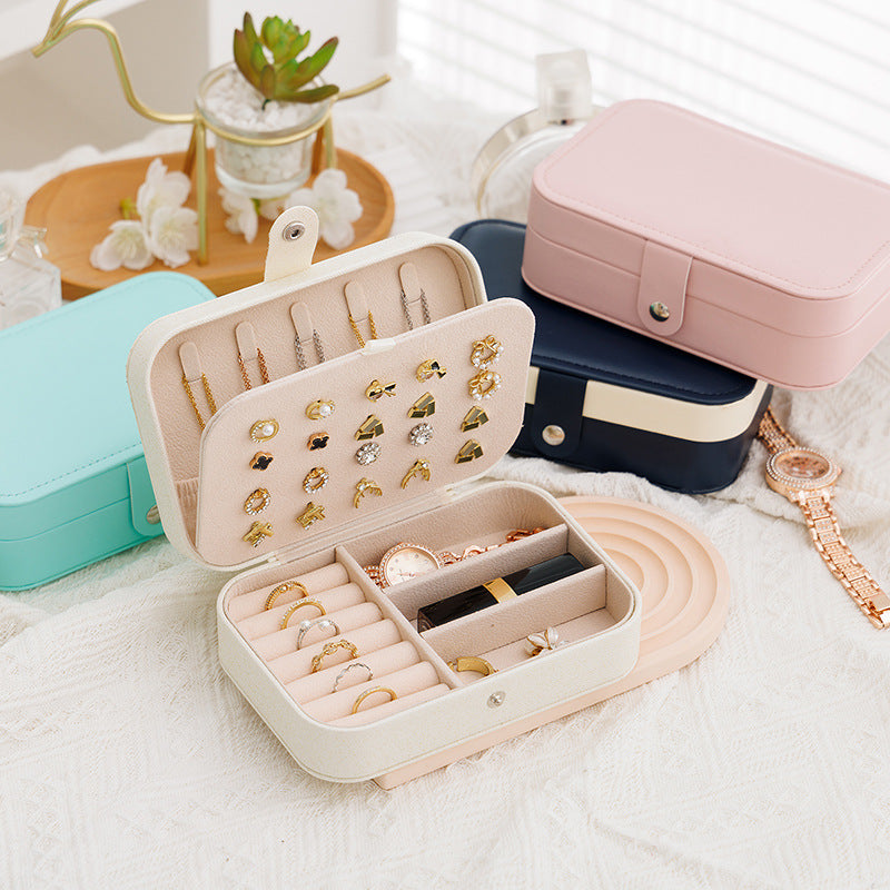 Minimalist Travel Jewellery Box – Bracelet, Ring & Earring Organiser