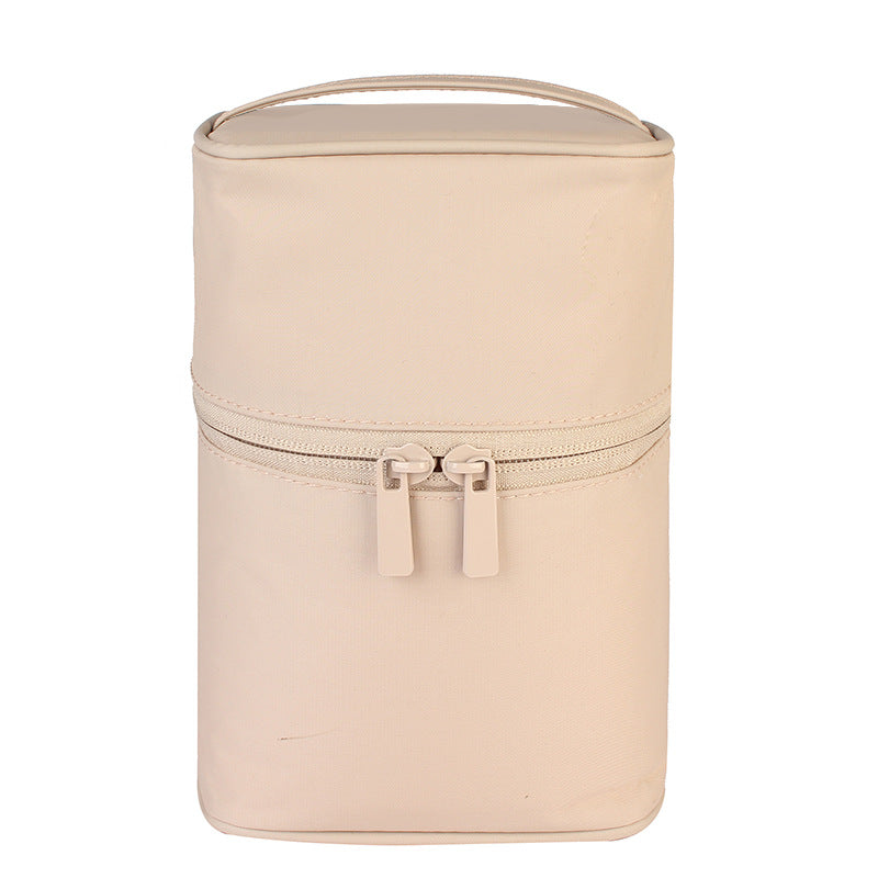 Hard-Shell Travel Cosmetic Bag – Detachable Cube Organiser