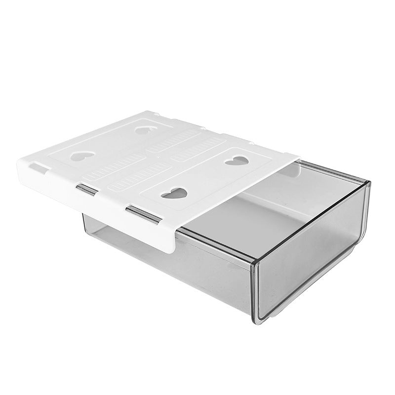 Under-Desk Drawer Organiser – Adhesive No-Drill Stationery Storage Box