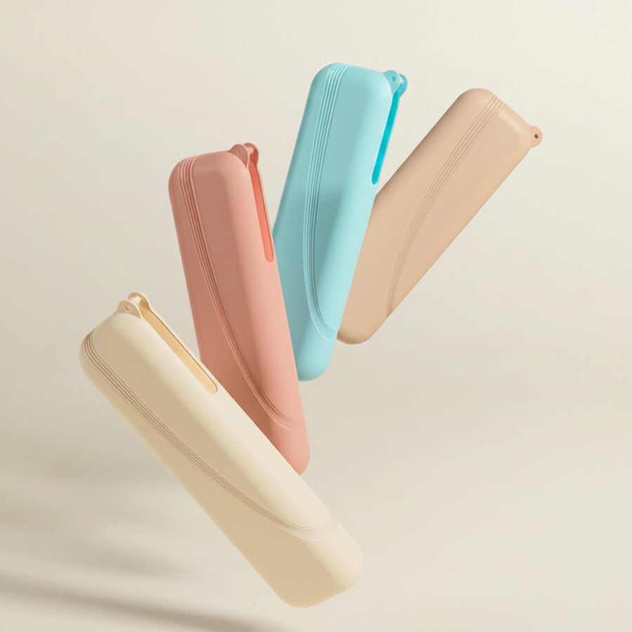 Silicone Makeup Brush Bag – Waterproof, Dustproof, Travel-Ready
