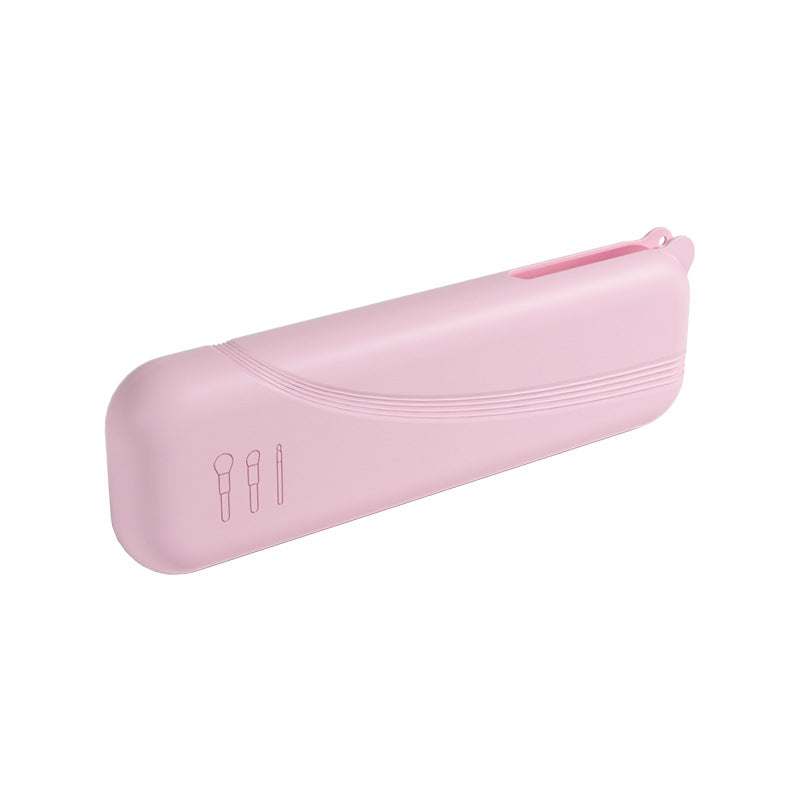 Silicone Makeup Brush Bag – Waterproof, Dustproof, Travel-Ready