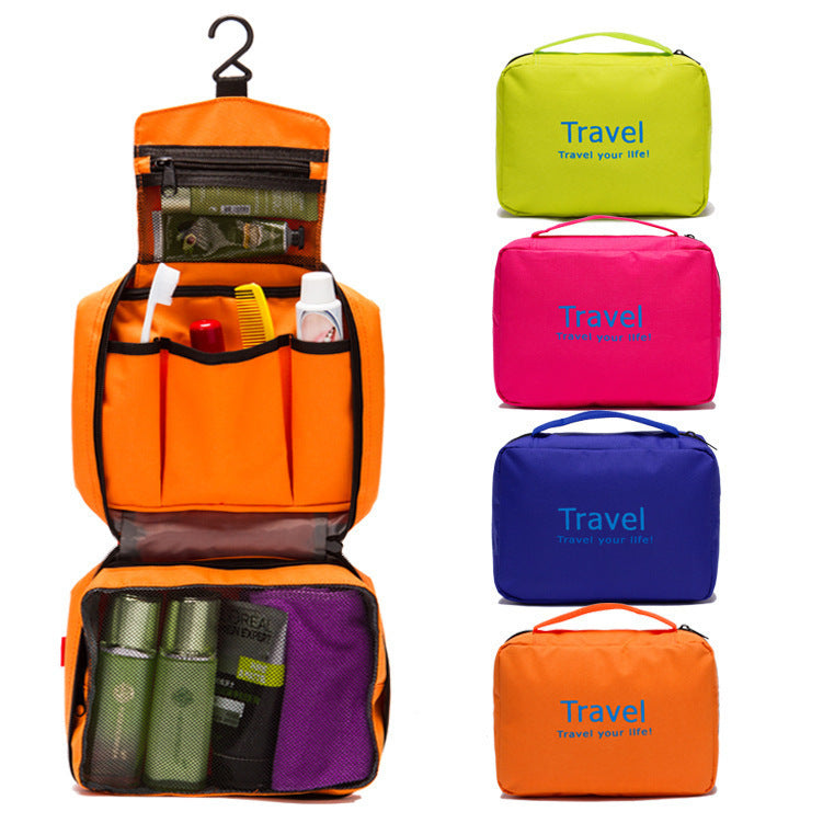 Hanging Travel Wash Bag — Hotel & Holiday Organiser