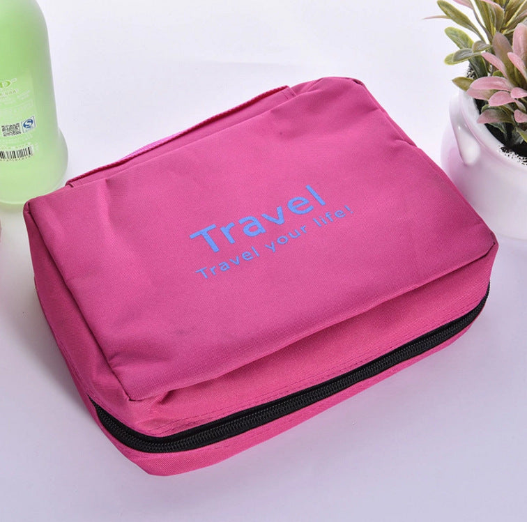 Hanging Travel Wash Bag — Hotel & Holiday Organiser