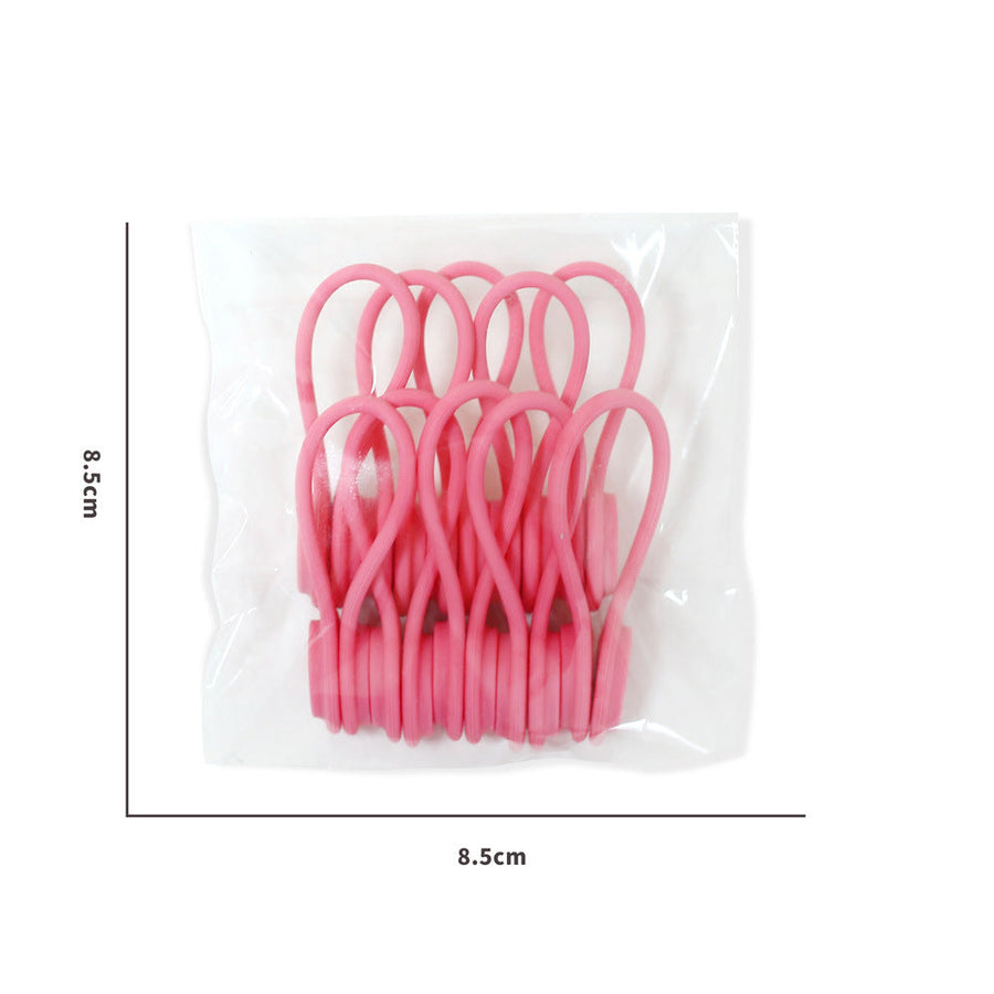 Silicone Cable Ties — Reusable Cable Organiser for Desk & Bag