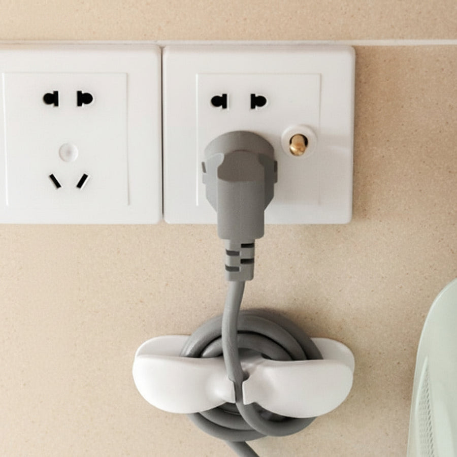 Cable Winder Clips — Power Cord & Desk Cable Manager