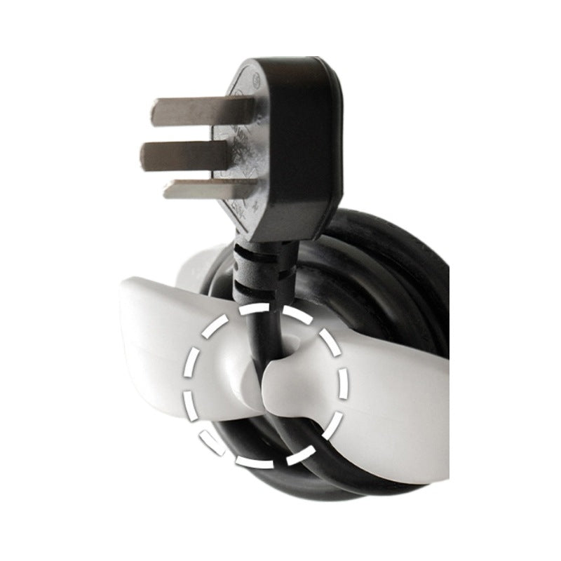 Cable Winder Clips — Power Cord & Desk Cable Manager