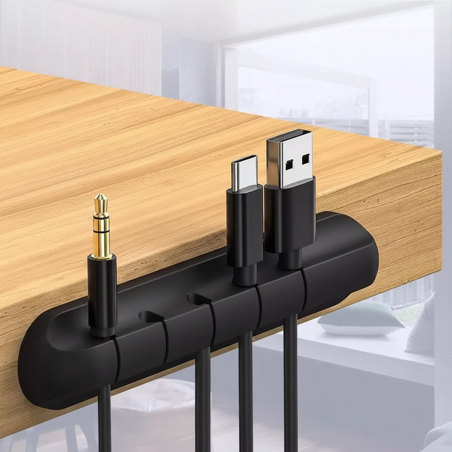 Desk Cable Holder — Keep Charging Cables Within Reach