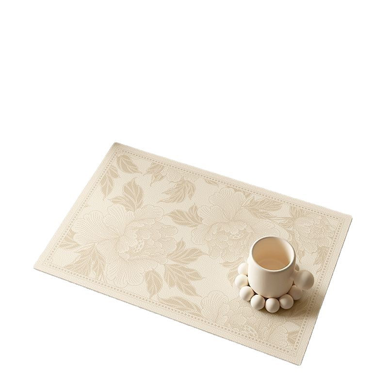 PU Leather Placemats — Waterproof Dining & Desk Surface Mats