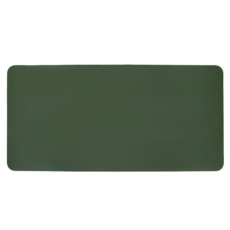 PU Leather Desk Mat — Oversized Keyboard & Mouse Surface Protector