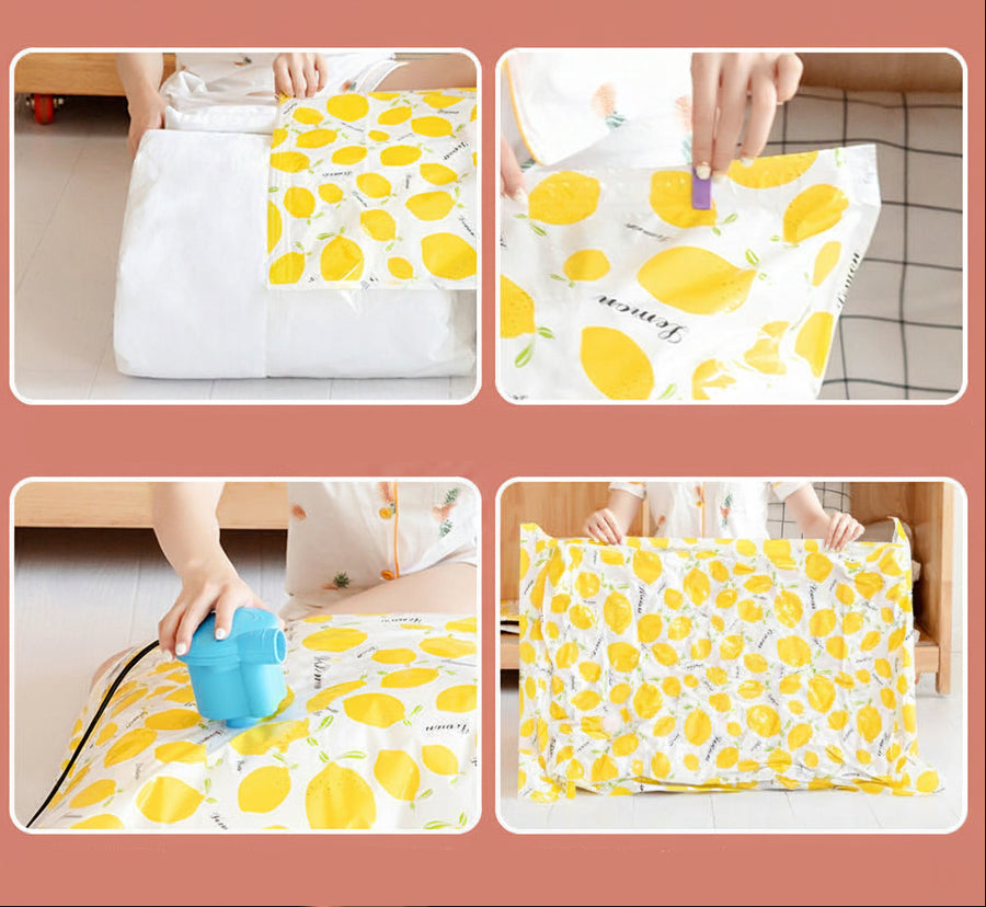 Vacuum Compression Bags — Space-Saving Storage for Clothes & Bedding