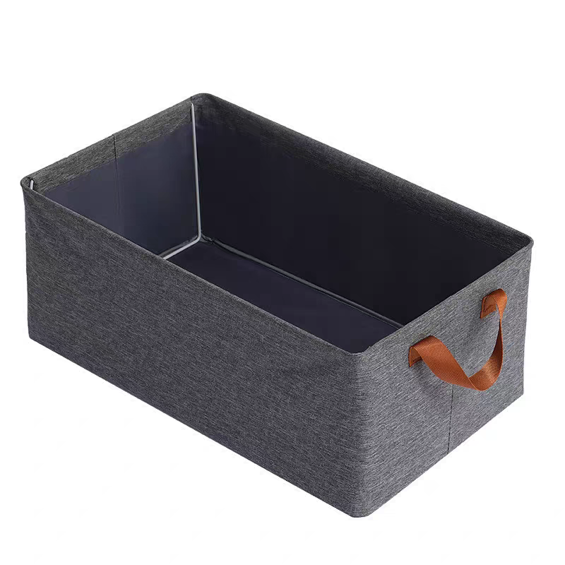 Foldable Fabric Storage Box — Large-Capacity Wardrobe & Shelf Organiser