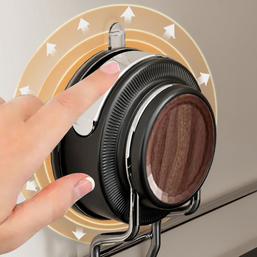 Suction Cup Corner Basket — No-Drill Bathroom & Shower Organiser