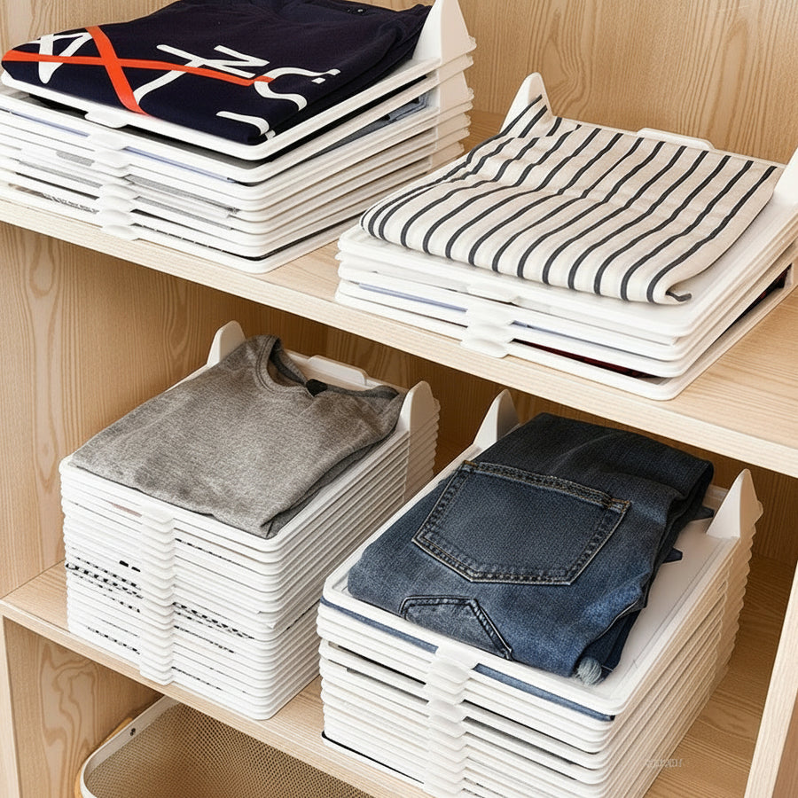 Clothes Folding Board — Fast, Even Folds for Drawers & Wardrobes