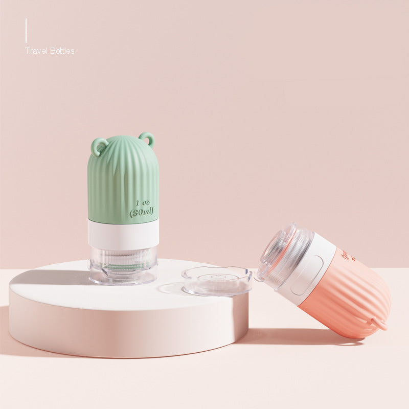 Travel Refillable Bottle Set — Silicone Squeeze Bottles for Toiletries & Skincare