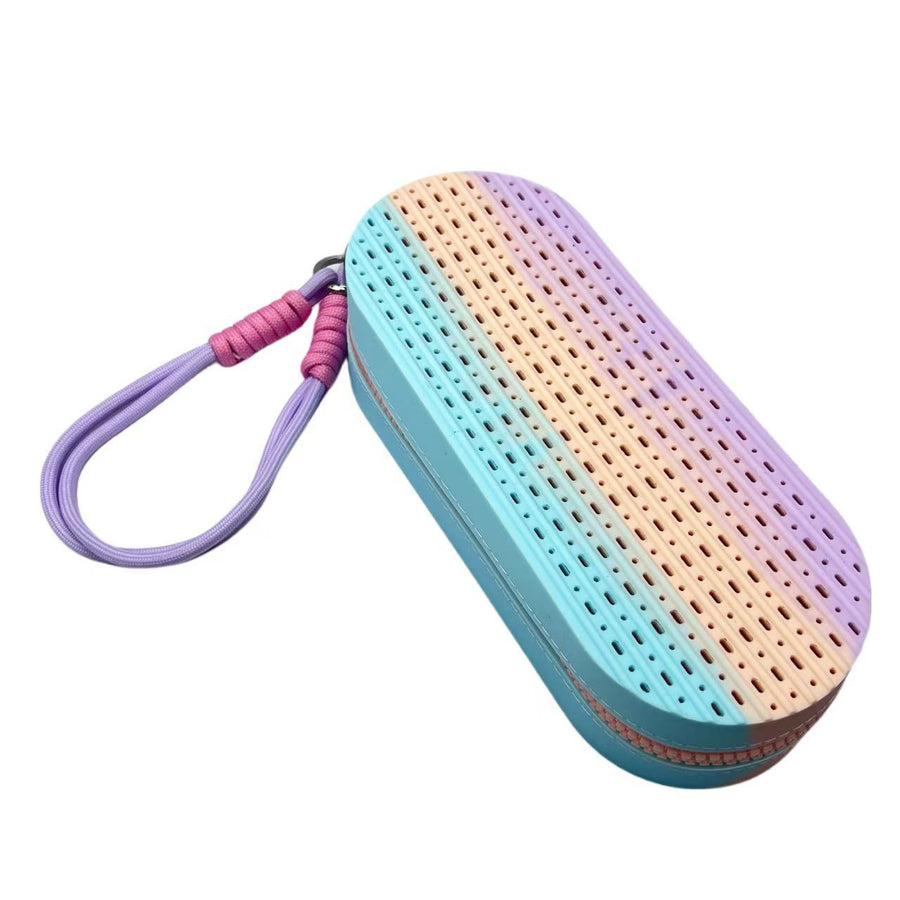 Silicone Glasses & Goggles Case — Protective Portable Storage for Travel & Sport