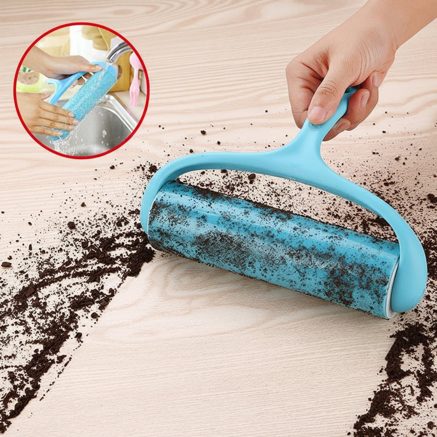 Washable Lint Roller — Reusable Pet Hair & Clothes Lint Remover