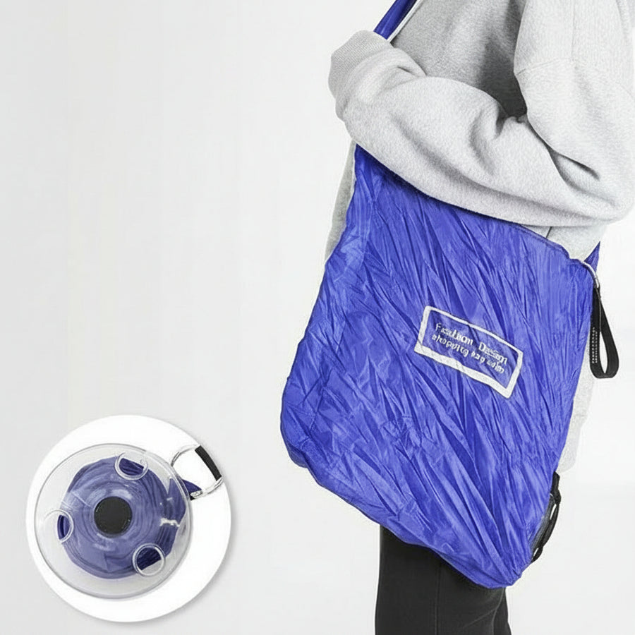 Compact Foldable Reusable Shopping Bag
