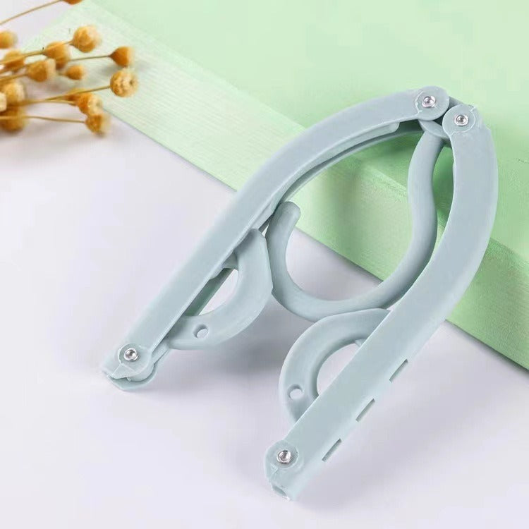 Foldable Travel Clothes Hanger — Portable Drying Rack