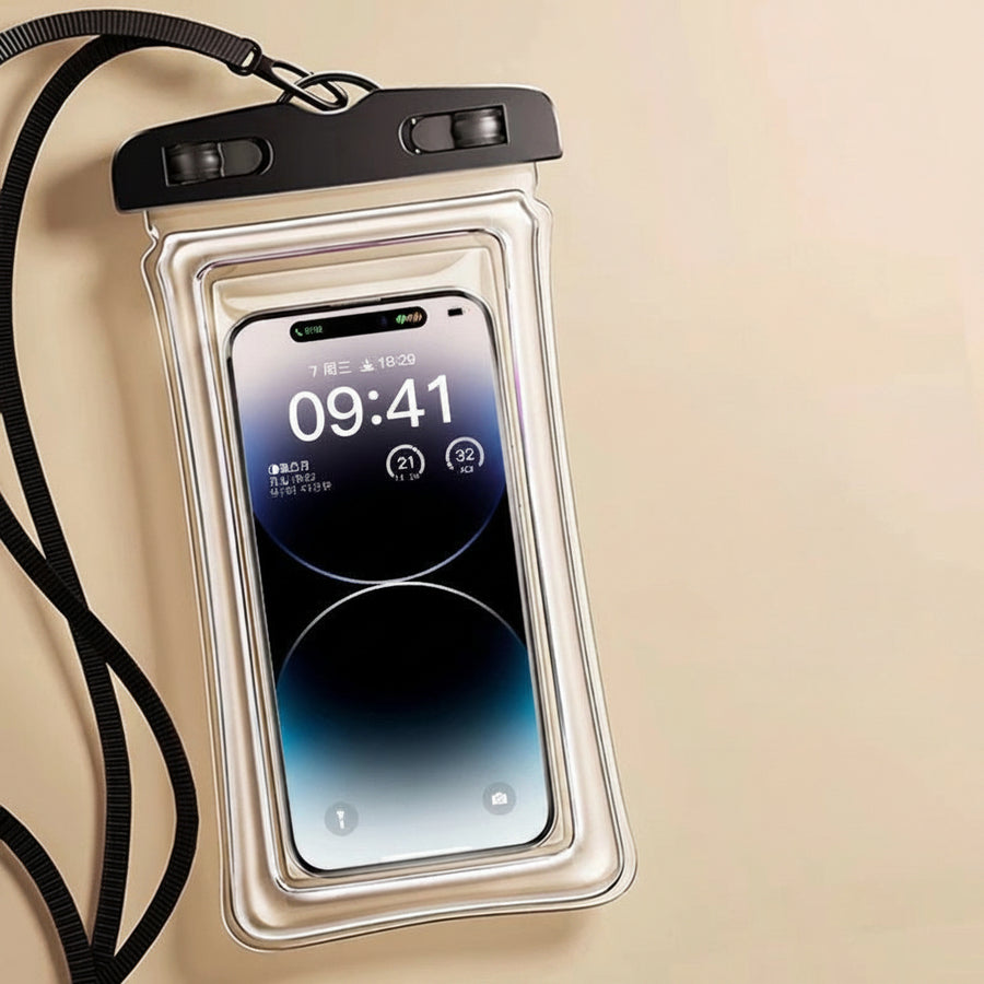 Waterproof Phone Pouch — Touchscreen Airbag Case