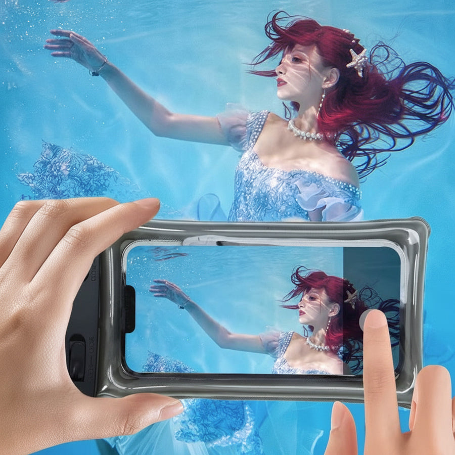 Waterproof Phone Pouch — Touchscreen Airbag Case