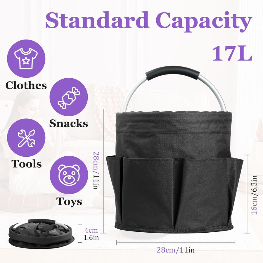 Foldable Outdoor & Picnic Storage Basket