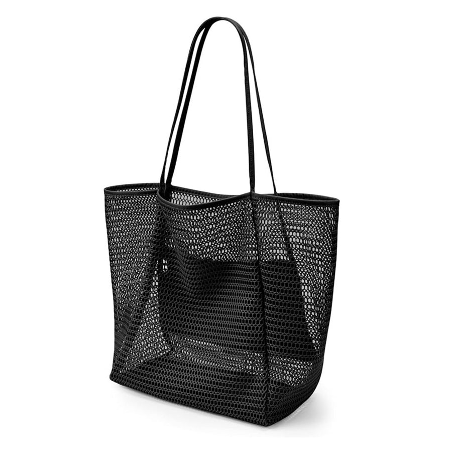 Foldable Mesh Beach Bag — Lightweight Holiday Tote