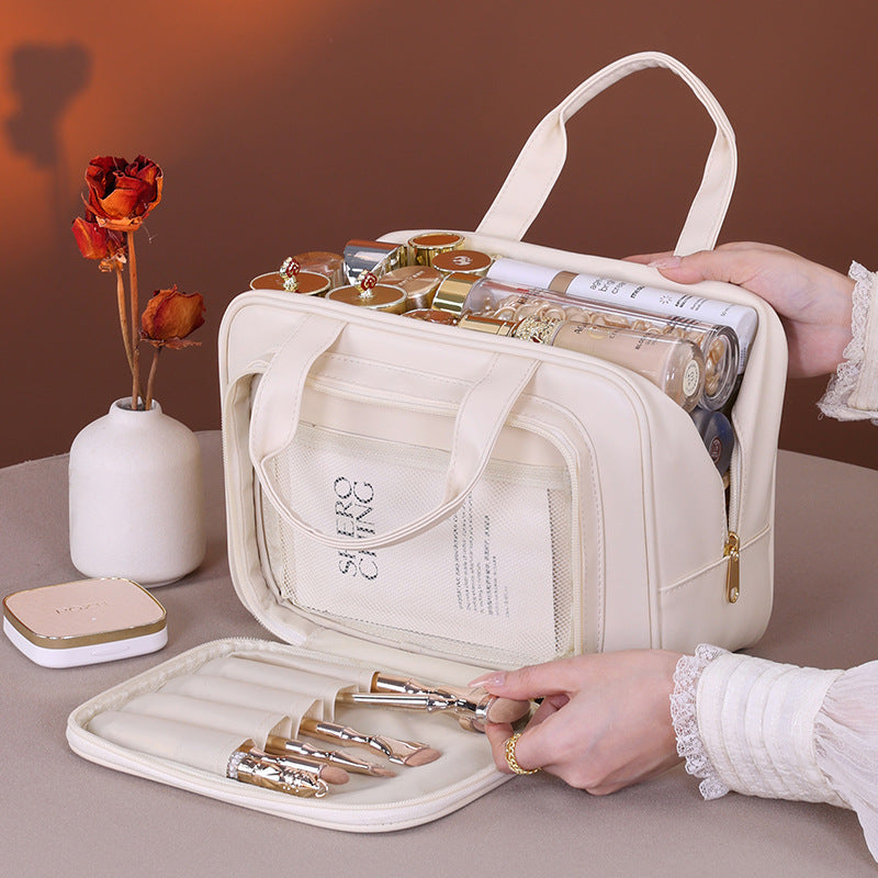 Multi-Layer Travel Makeup & Toiletry Organiser