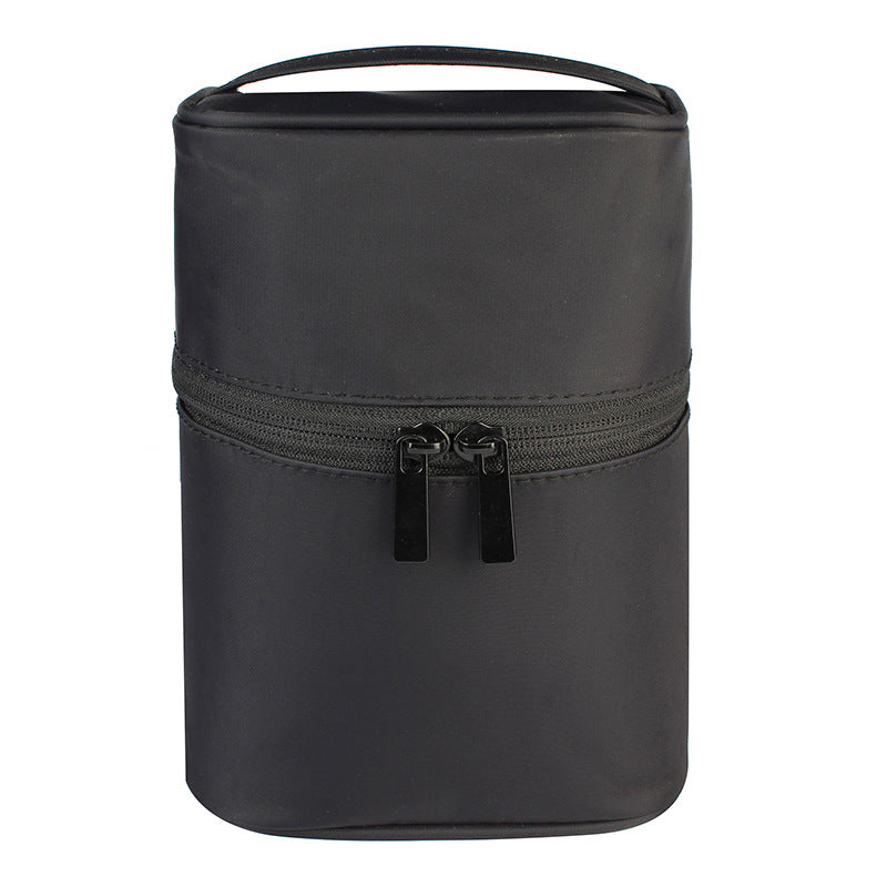 Hard-Shell Travel Cosmetic Bag – Detachable Cube Organiser