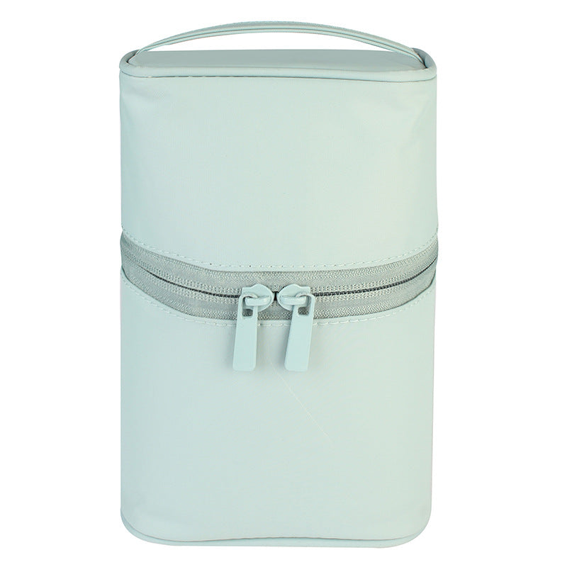 Hard-Shell Travel Cosmetic Bag – Detachable Cube Organiser