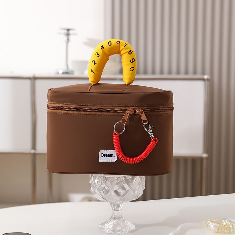 Lightweight House-Shape Toiletry Pouch