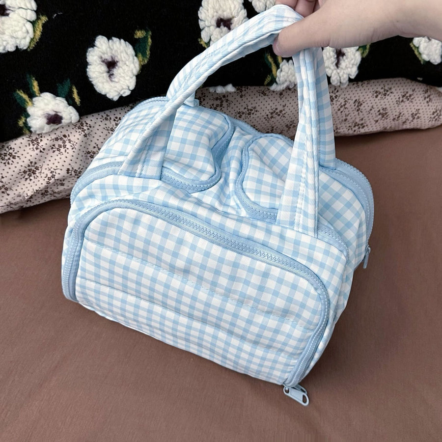 Multi-Compartment Travel Makeup & Toiletry Organiser