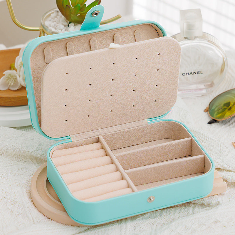 Minimalist Travel Jewellery Box – Bracelet, Ring & Earring Organiser