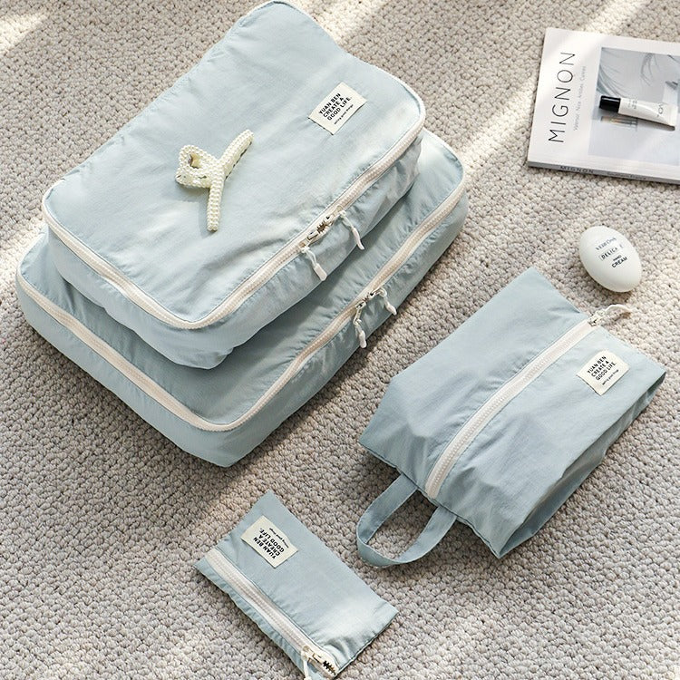 Travel Pouch Set 4Pcs — Coordinated Packing Organisers