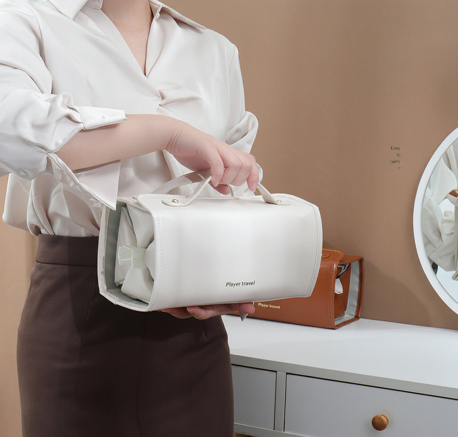 Fold-Out 4-in-1 Travel Toiletry Organiser