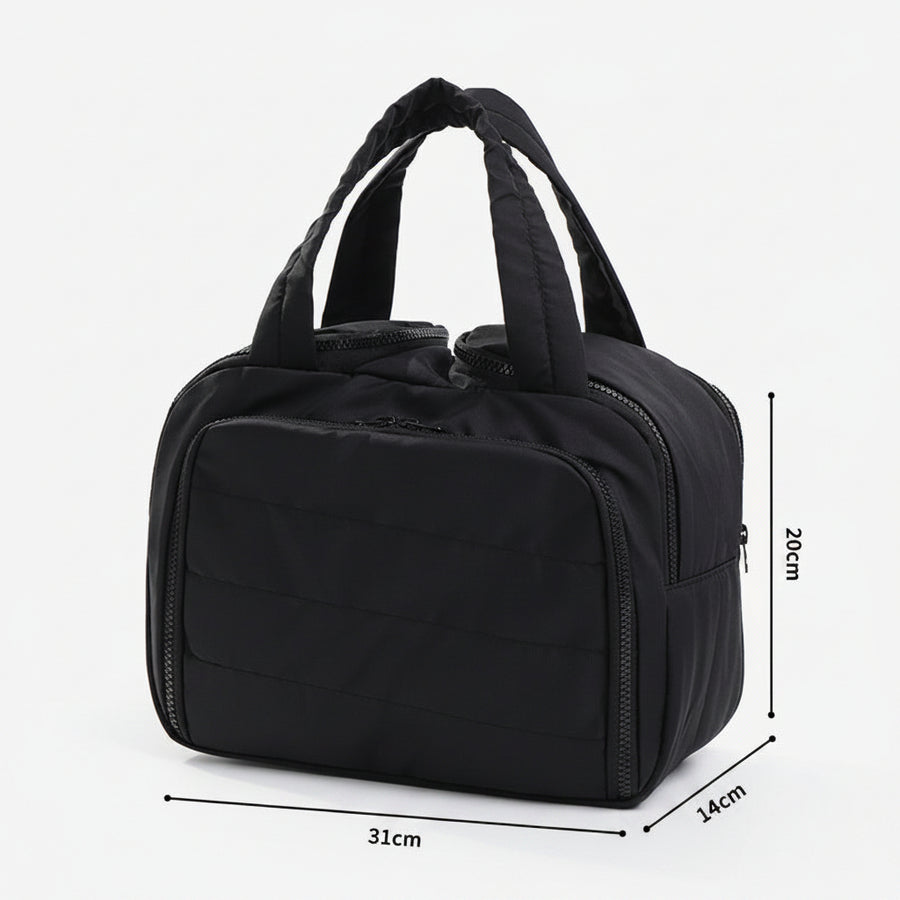 Multi-Compartment Travel Makeup & Toiletry Organiser