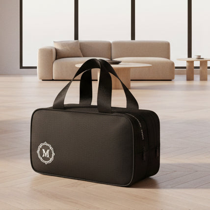 Dry-Wet Separation Travel Toiletry Bag – Double-Layer Organiser