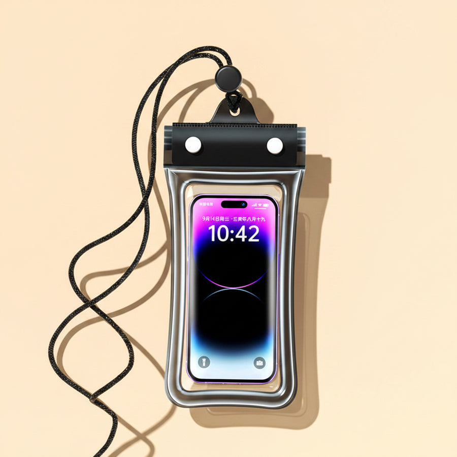 Waterproof Phone Pouch — Touchscreen Airbag Case
